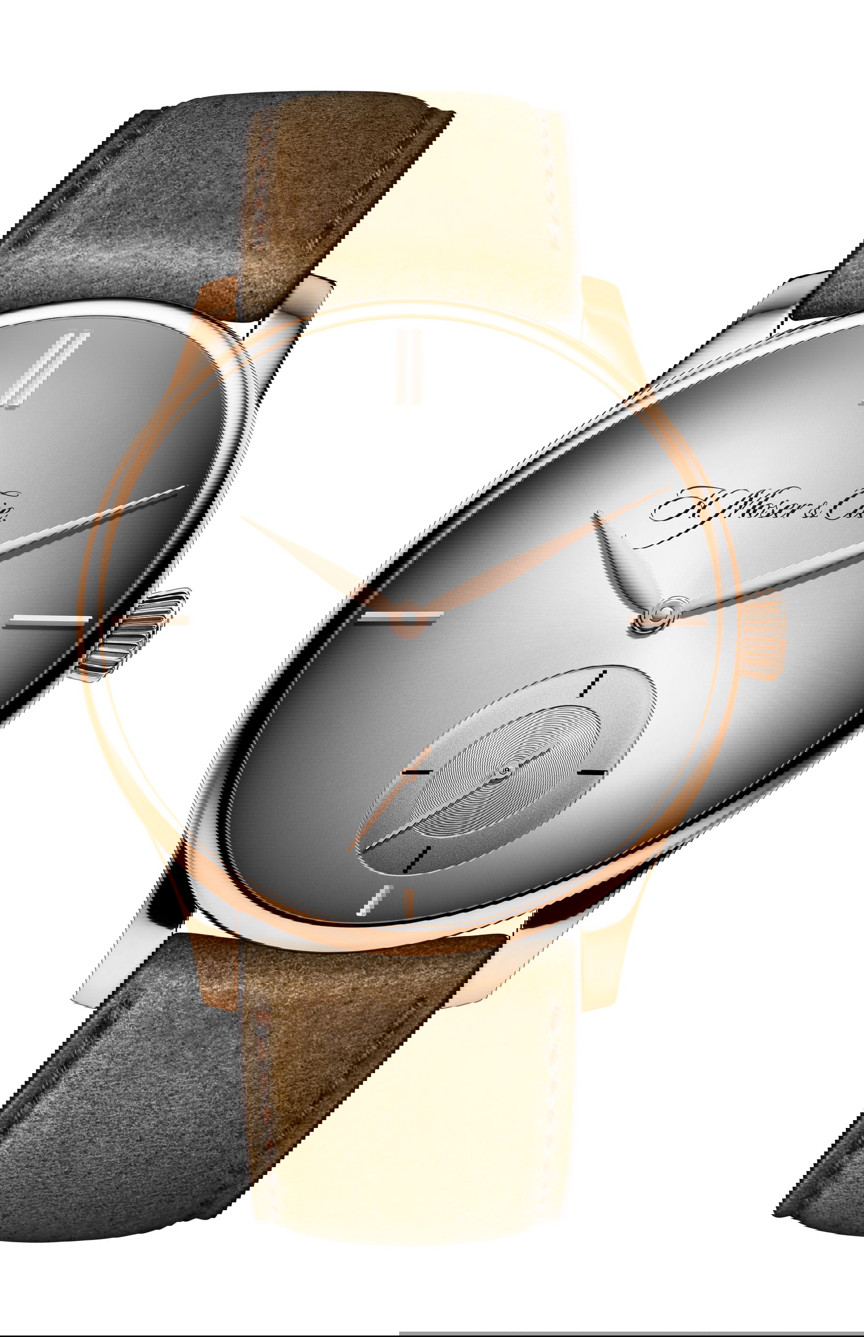 H. Moser & Cie Venturer Small Seconds XL Purity luxury timepiece - detailed view