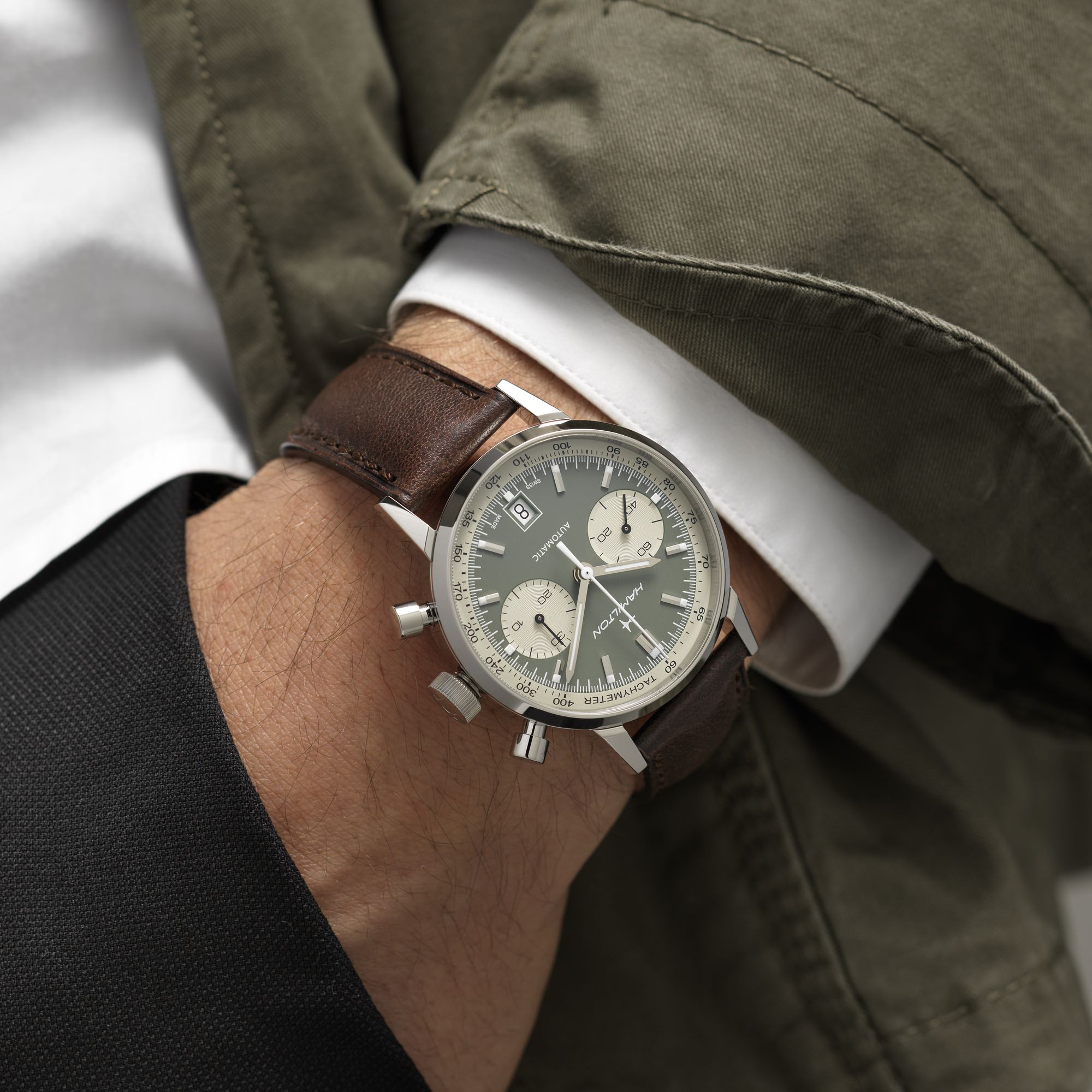 Hamilton American Classic Intra-Matic Auto Chrono 40 mm - View 3