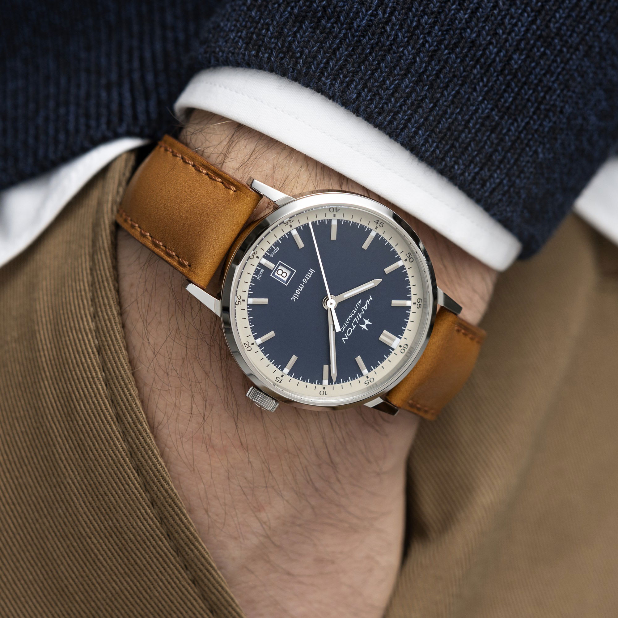 Hamilton American Classic Intra-Matic Auto - View 3