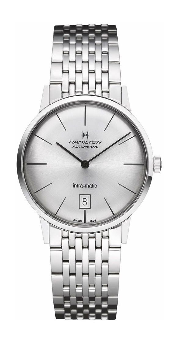 Hamilton American Classic Intra-matic Auto luxury timepiece - detailed view
