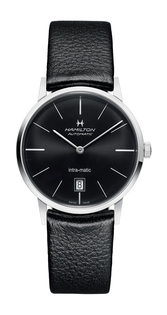 Hamilton American Classic Intra-matic Auto luxury timepiece - detailed view