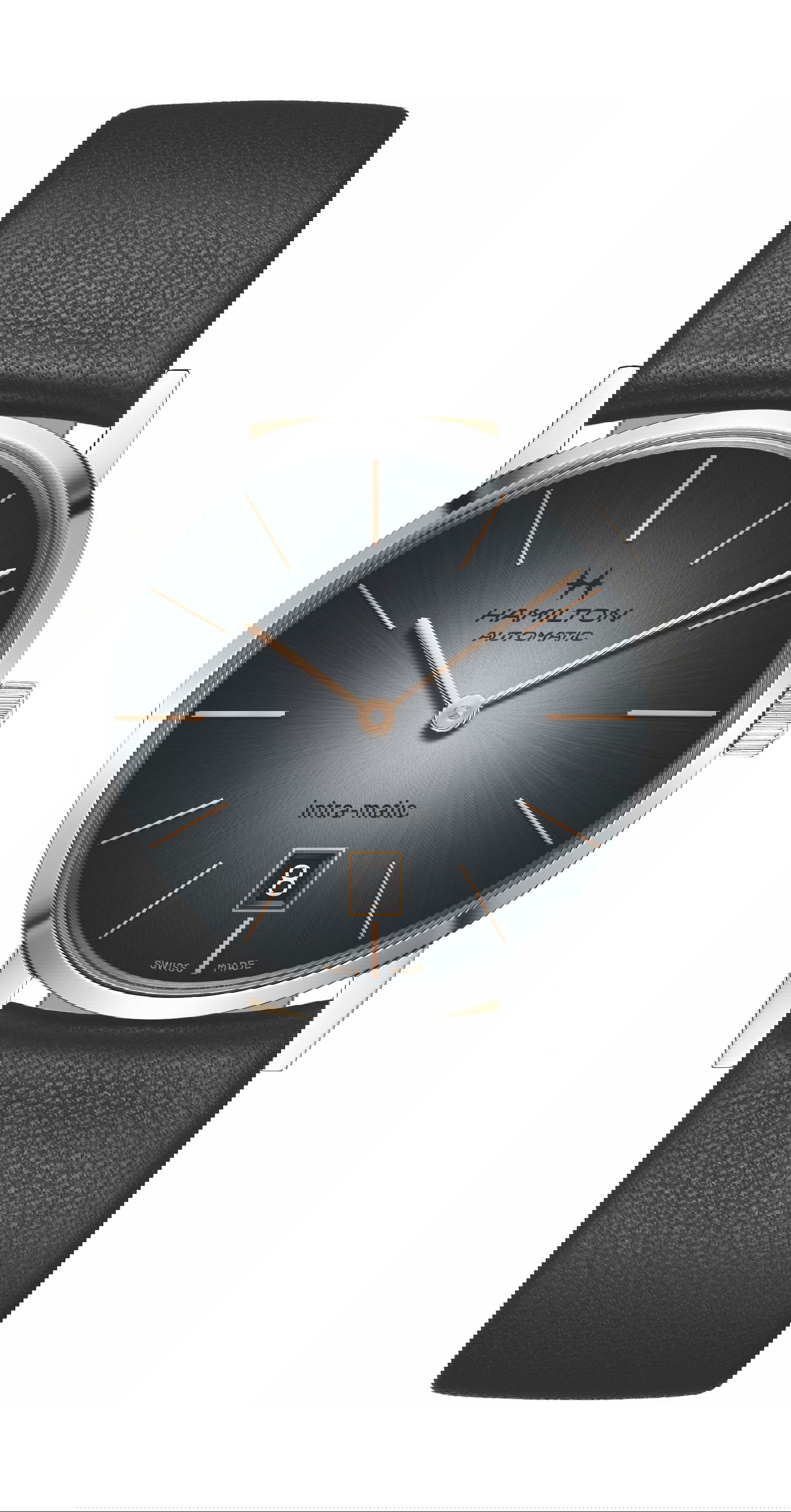 Hamilton American Classic Intra-Matic Auto luxury timepiece - detailed view