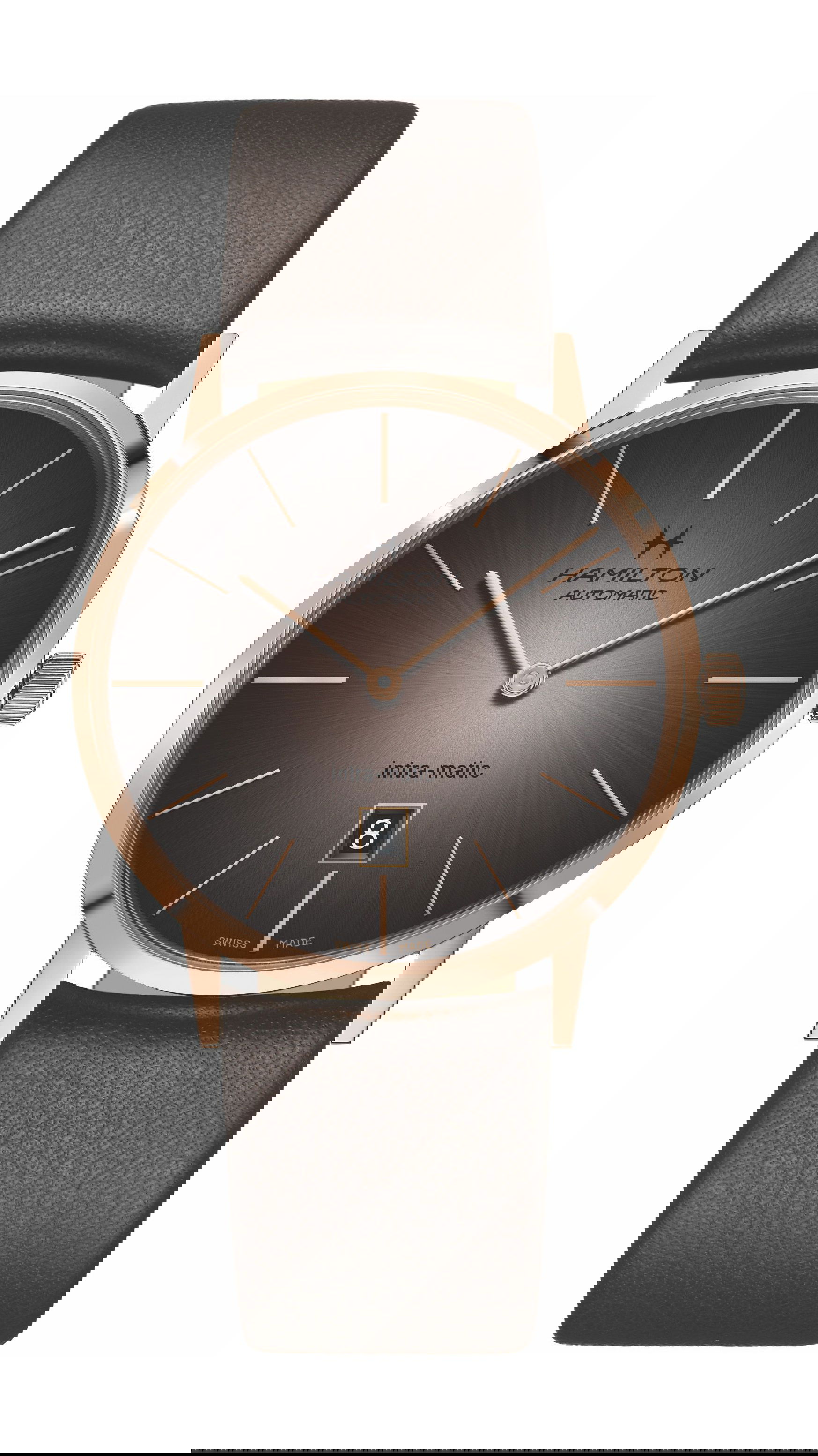 Hamilton American Classic Intra-Matic Auto luxury timepiece - detailed view