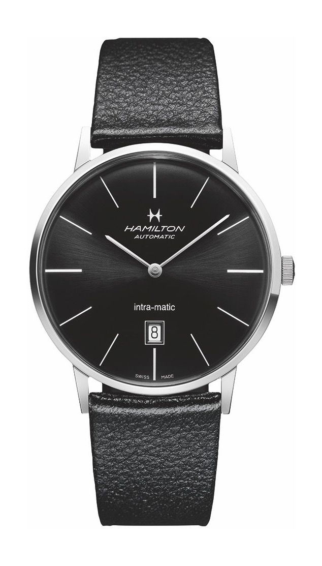 Hamilton American Classic Intra-matic Auto luxury timepiece - detailed view
