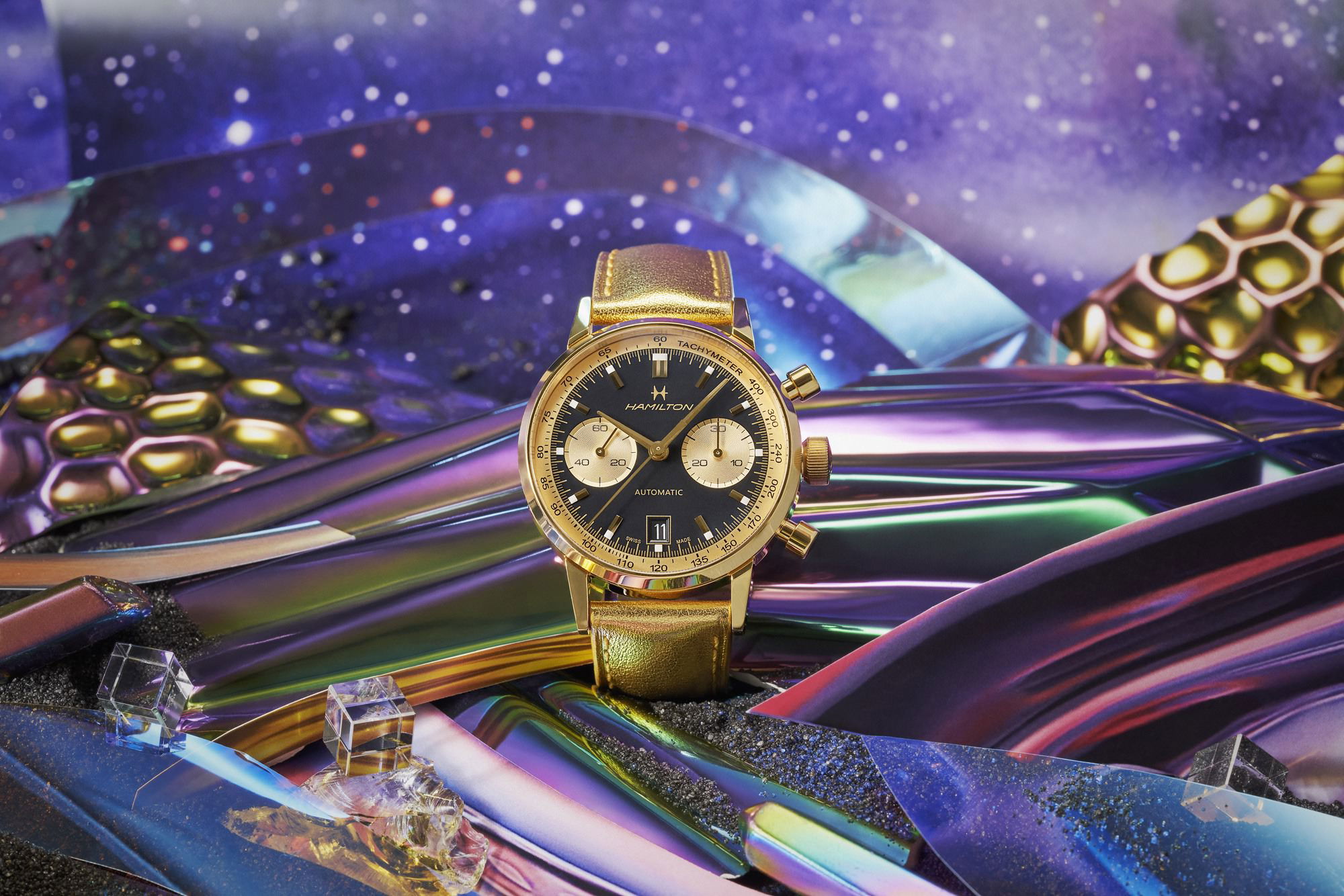 Hamilton American Classic Intra-Matic Automatic Chronograph – Janie Bryant - View 2