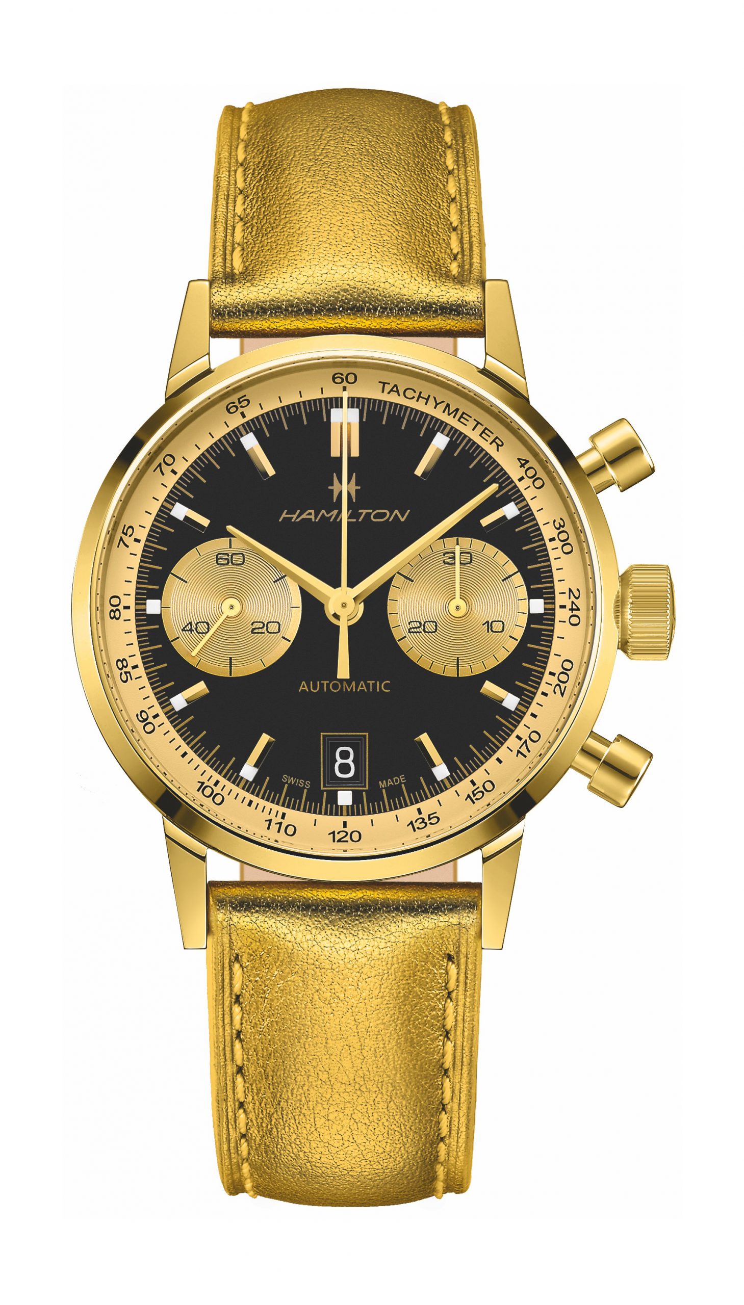 Hamilton American Classic Intra-Matic Automatic Chronograph – Janie Bryant luxury timepiece - detailed view