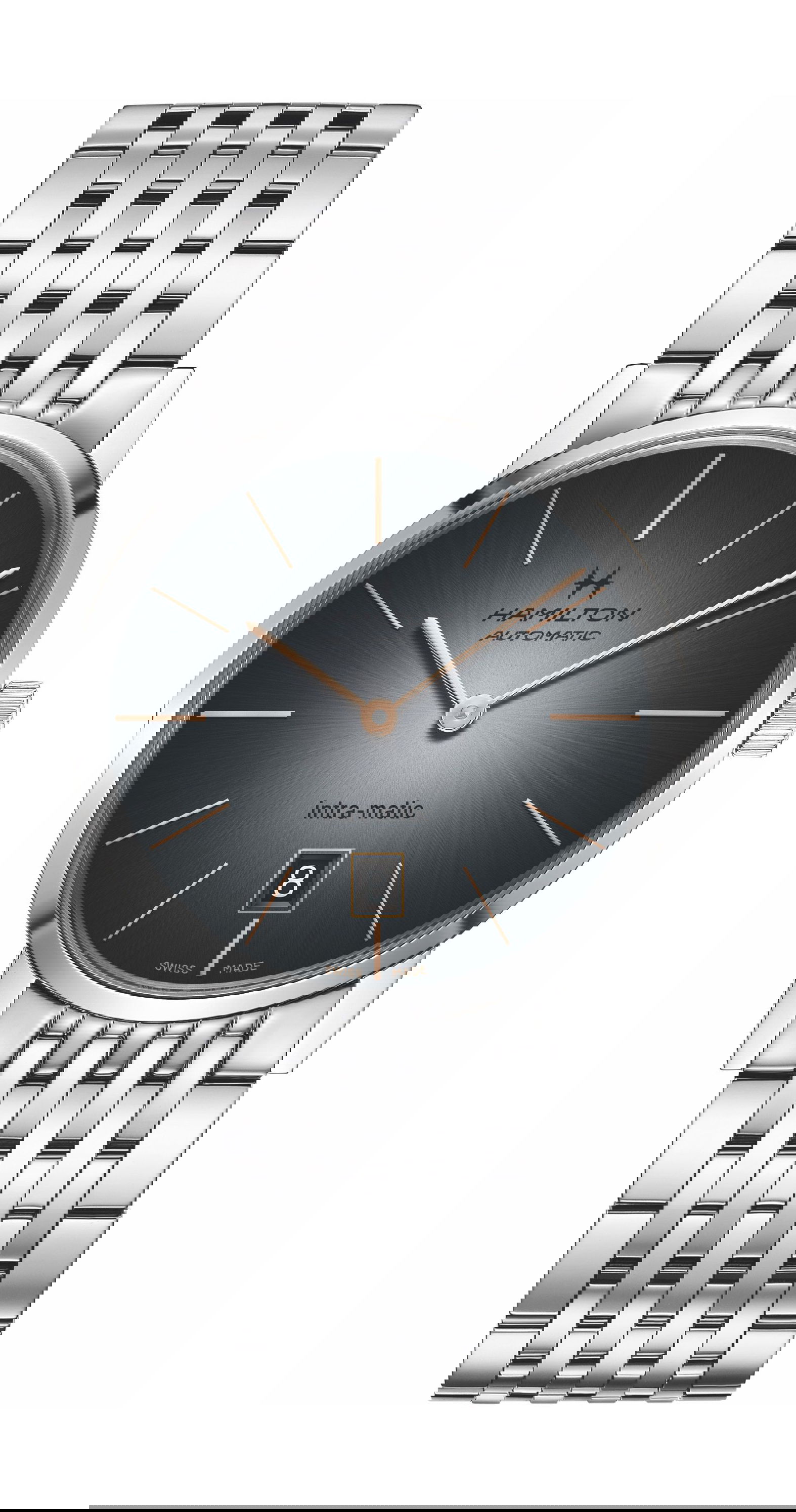 Hamilton American Classic Intra-Matic luxury timepiece - detailed view