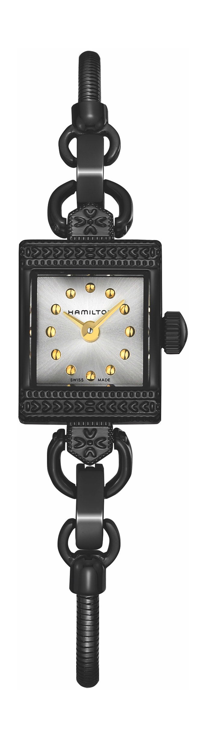 Hamilton American Classic Lady Hamilton Vintage Quartz – Janie Bryant luxury timepiece - detailed view