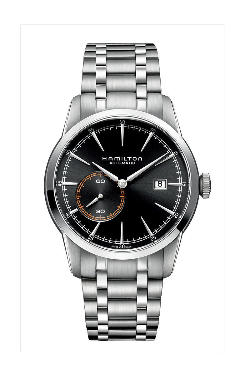 Hamilton American Classic RailRoad Small Second Auto luxury timepiece - detailed view