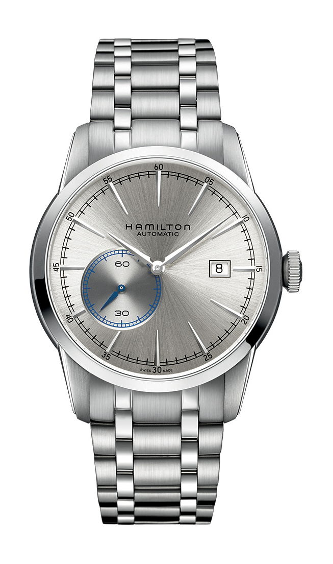 Hamilton American Classic RailRoad Small Second Auto luxury timepiece - detailed view
