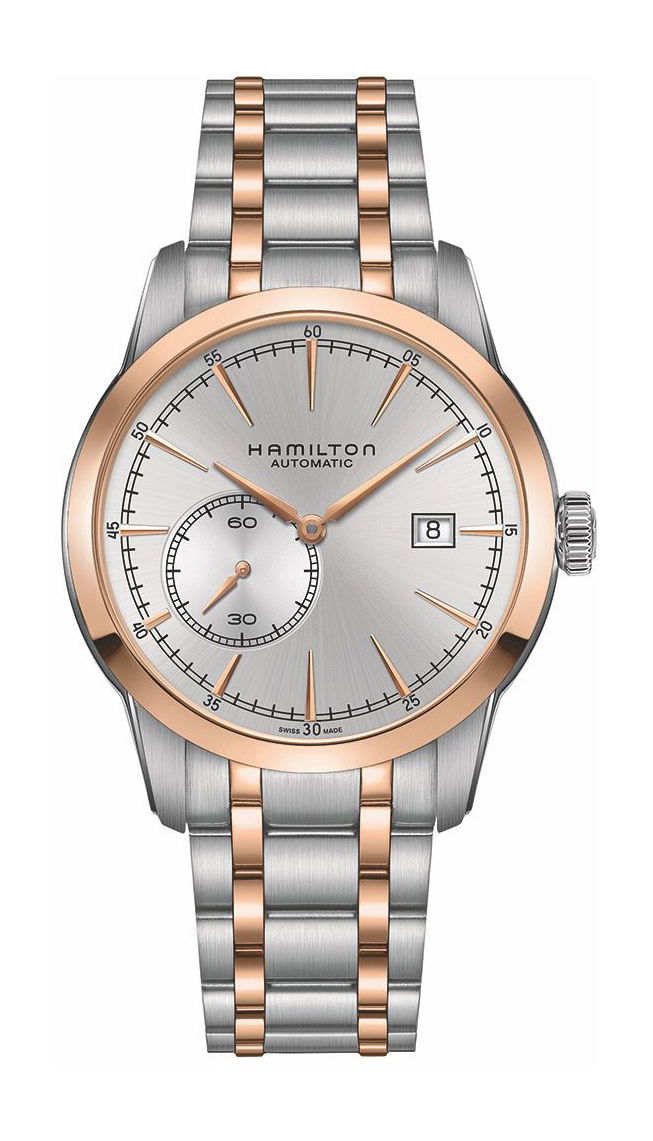 Hamilton American Classic RailRoad Small Second Auto luxury timepiece - detailed view