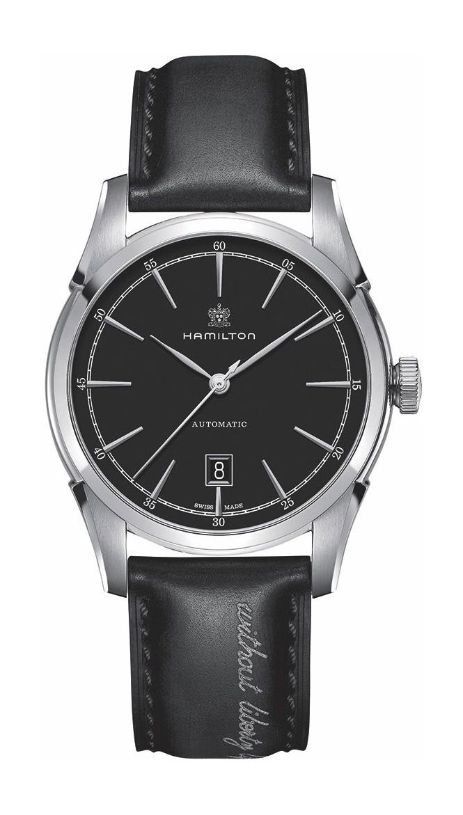 Hamilton American Classic Spirit of Liberty Auto luxury timepiece - detailed view