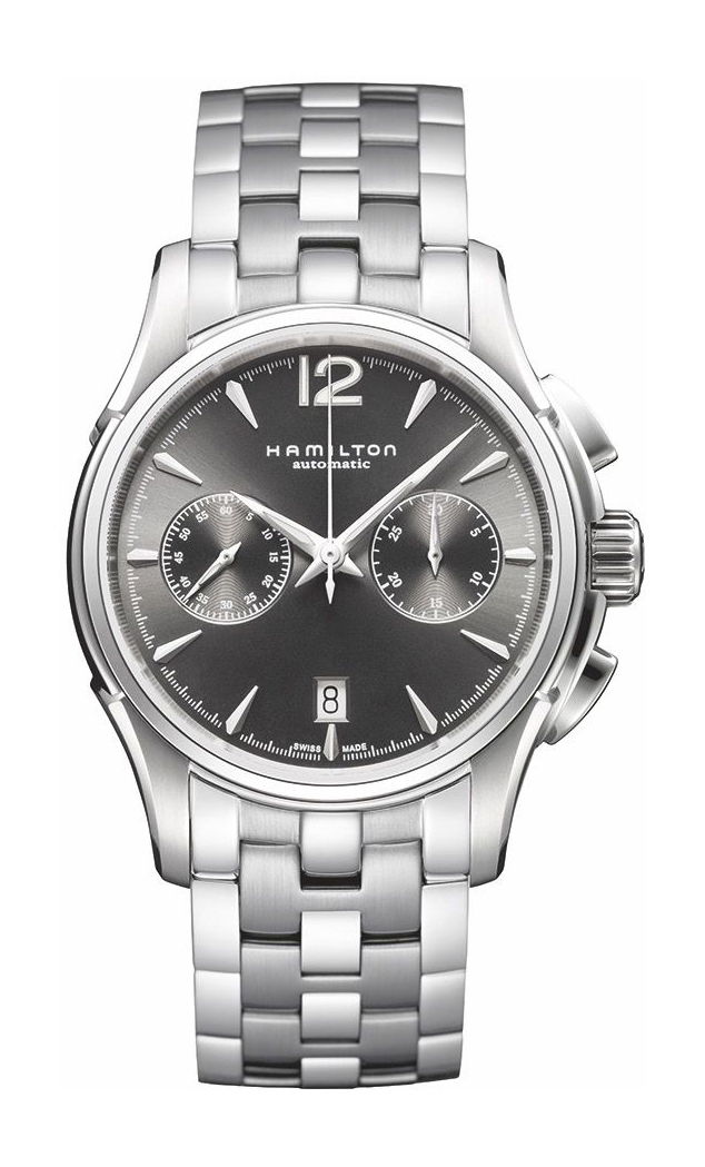 Hamilton Jazzmaster Auto Chrono luxury timepiece - detailed view
