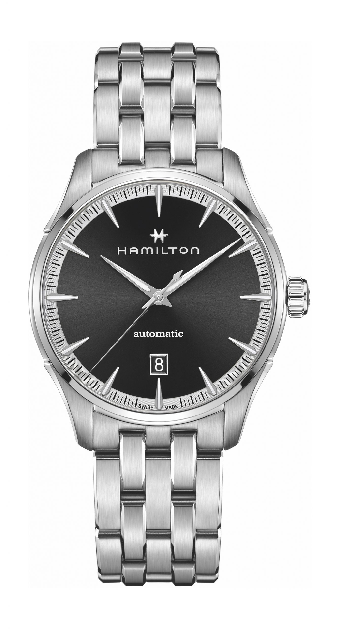 Hamilton Jazzmaster Auto luxury timepiece - detailed view