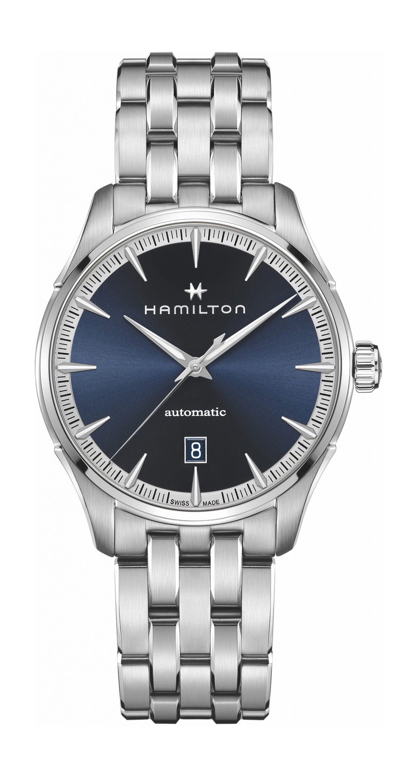 Hamilton Jazzmaster Auto luxury timepiece - detailed view
