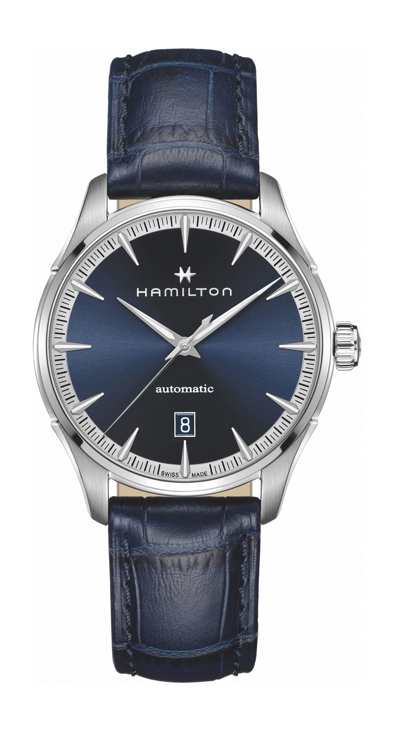 Hamilton Jazzmaster Auto luxury timepiece - detailed view