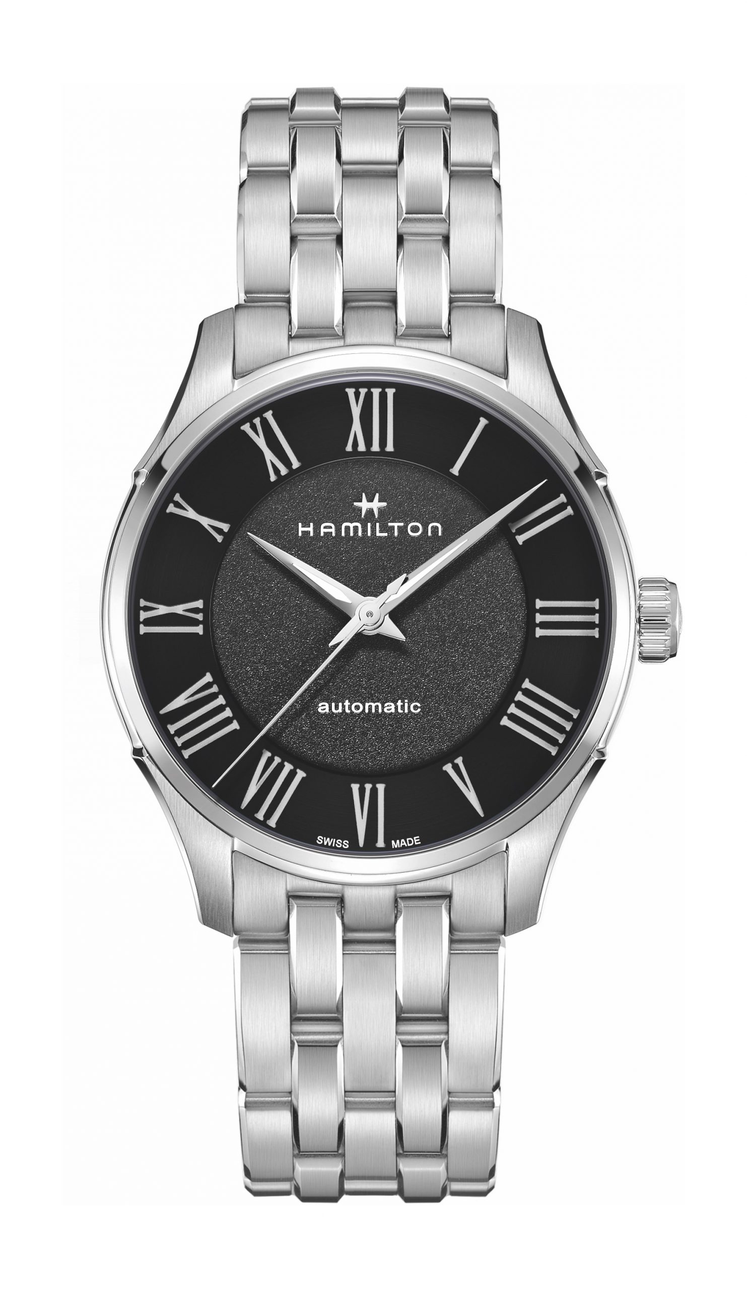 Hamilton Jazzmaster Auto luxury timepiece - detailed view