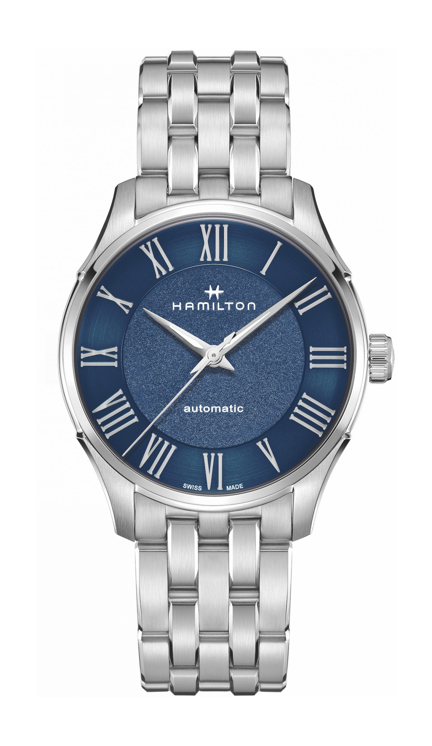Hamilton Jazzmaster Auto luxury timepiece - detailed view