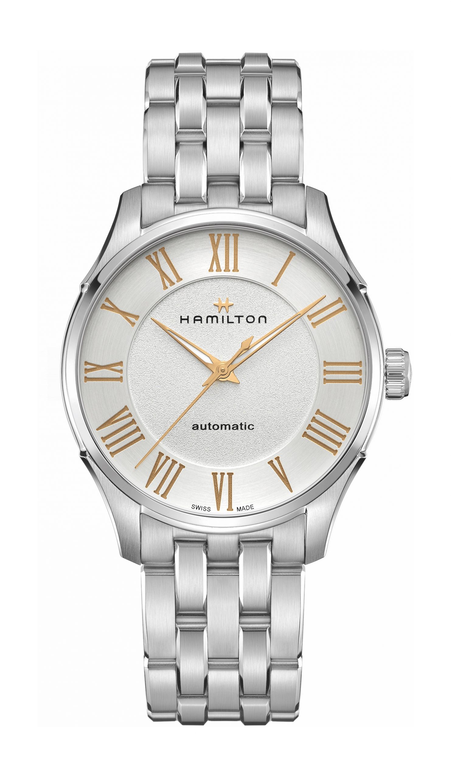Hamilton Jazzmaster Auto luxury timepiece - detailed view
