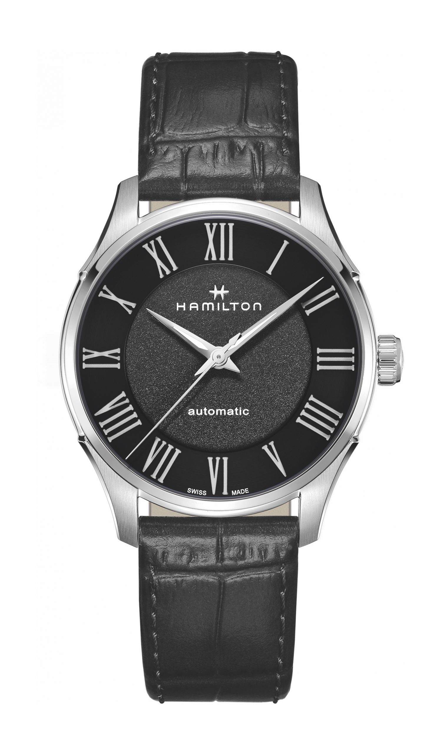 Hamilton Jazzmaster Automatic luxury timepiece - detailed view