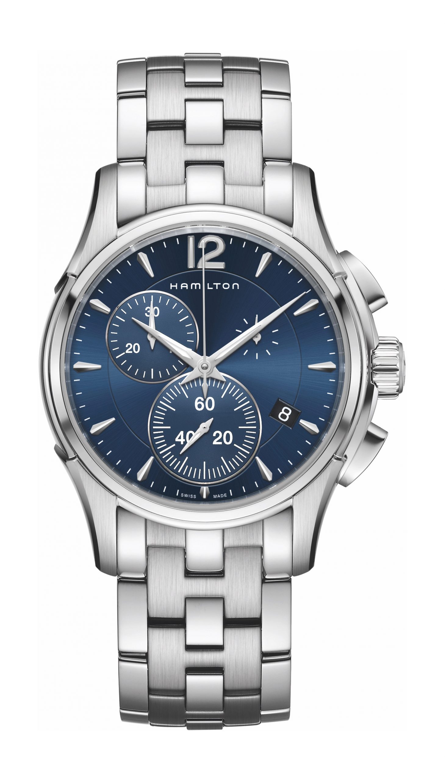 Hamilton Jazzmaster Chrono Quartz luxury timepiece - detailed view