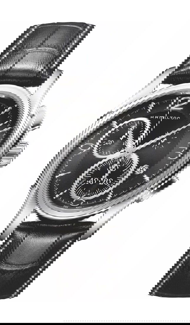 Hamilton Jazzmaster Chrono Quartz luxury timepiece - detailed view