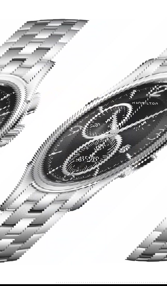 Hamilton Jazzmaster Chrono Quarzo luxury timepiece - detailed view