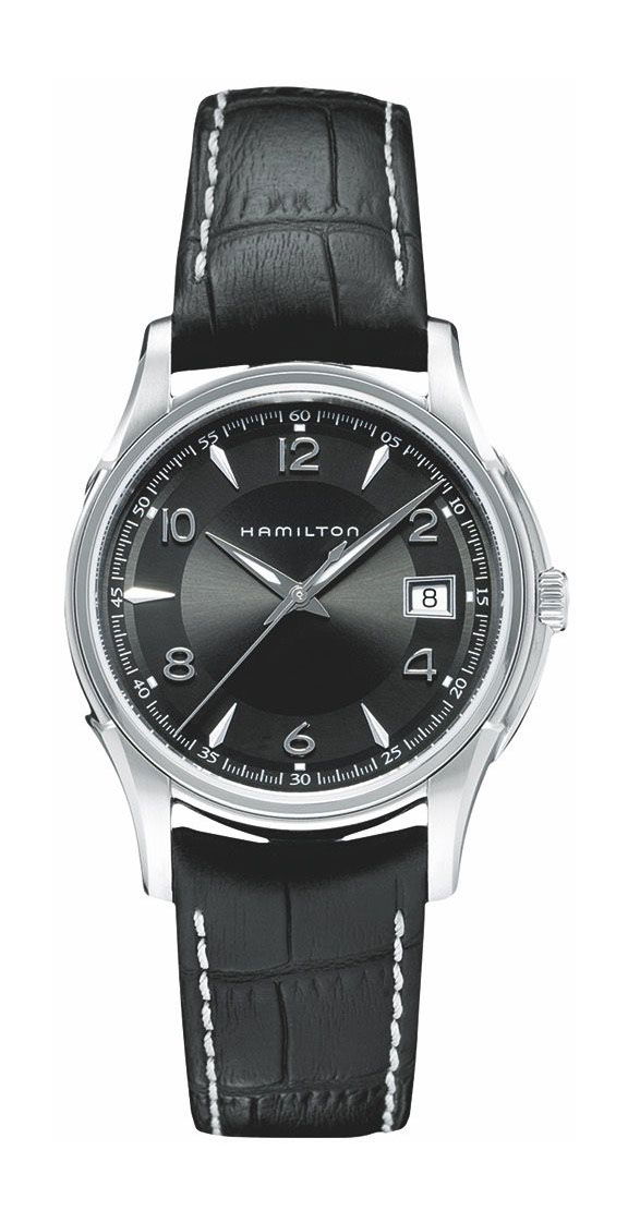 Hamilton Jazzmaster Gent Quartz luxury timepiece - detailed view