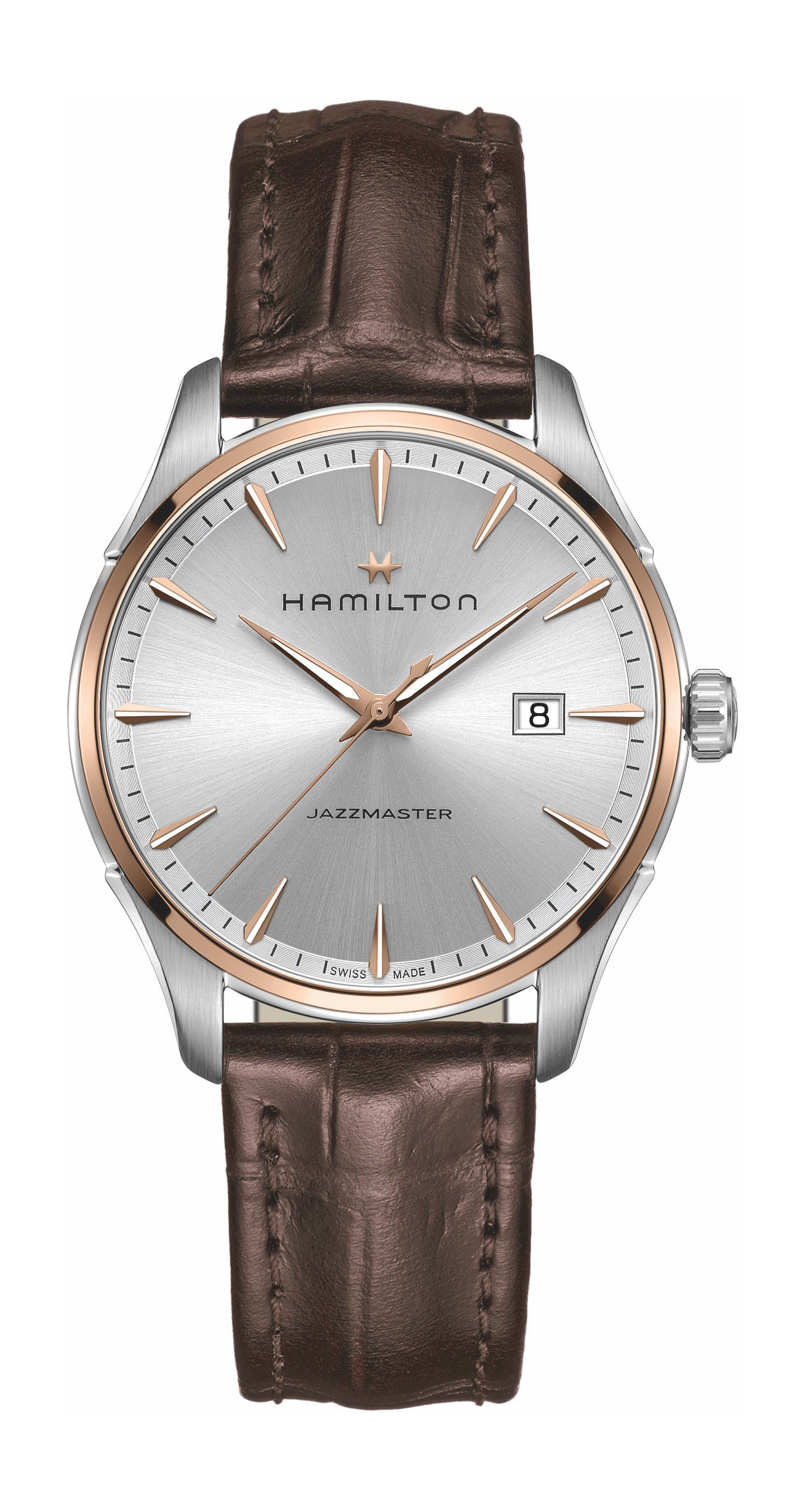 Hamilton Jazzmaster Gent Quartz luxury timepiece - detailed view