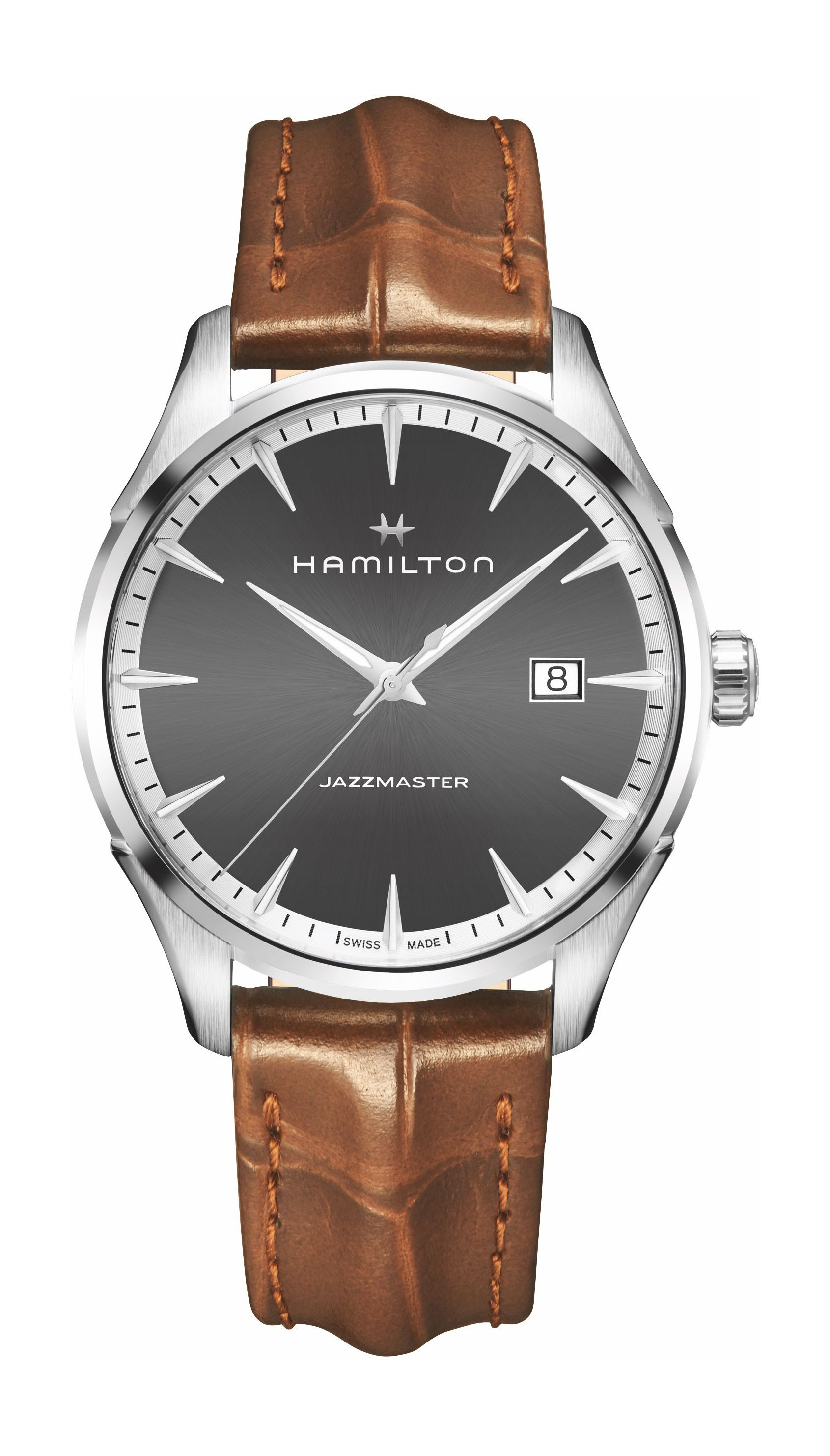 Hamilton Jazzmaster Gent Quartz luxury timepiece - detailed view