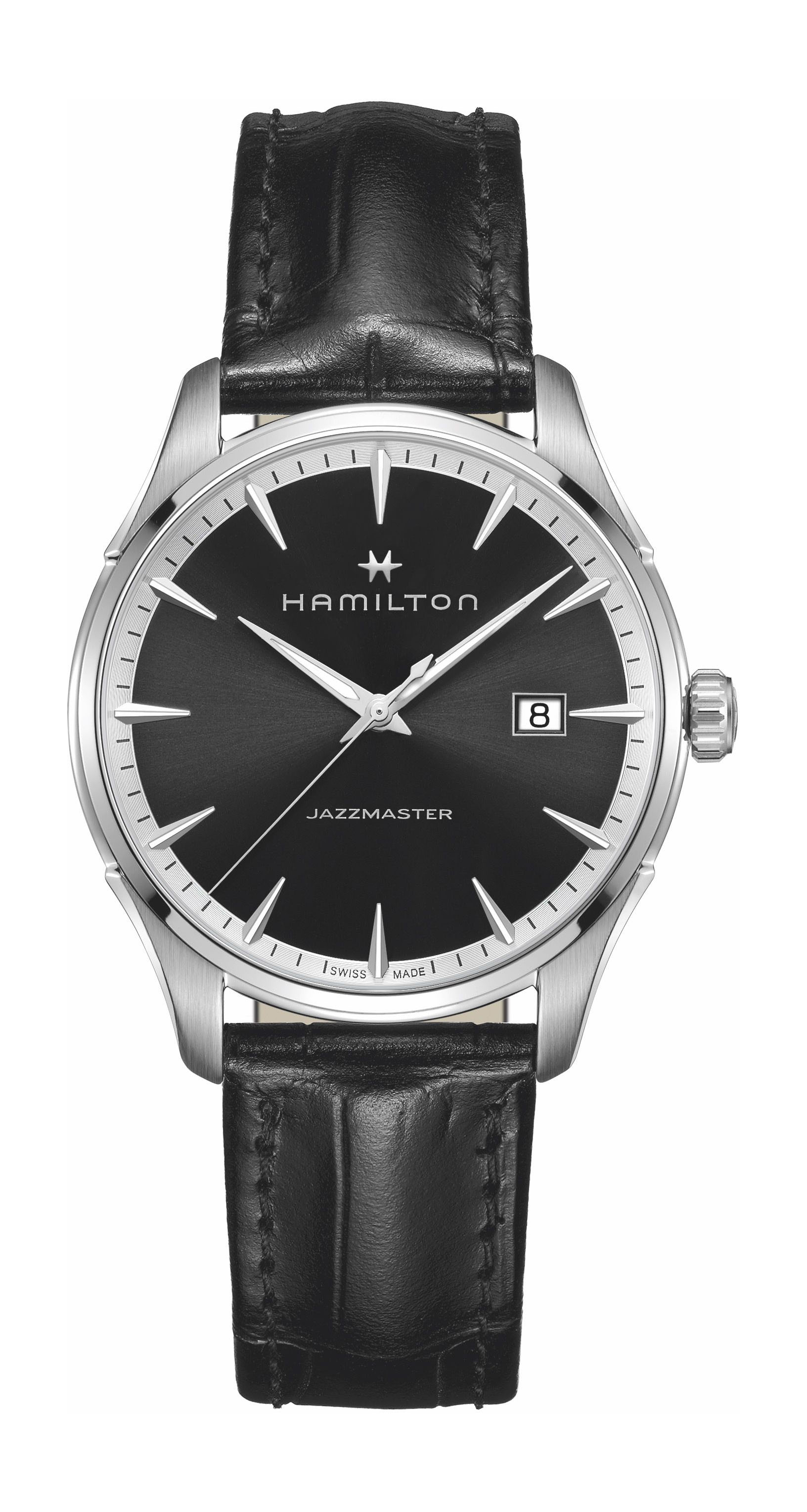 Hamilton Jazzmaster Gent Quartz luxury timepiece - detailed view