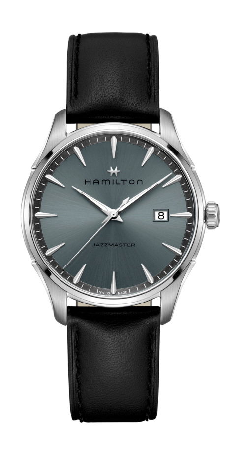 Hamilton Jazzmaster Gent Quartz luxury timepiece - detailed view