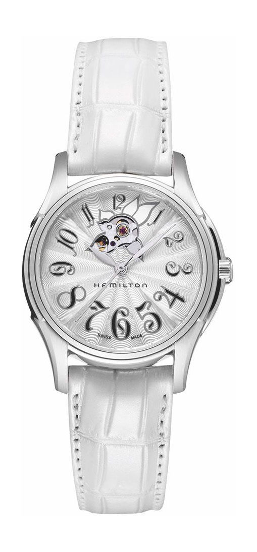 Hamilton Jazzmaster Lady Auto luxury timepiece - detailed view