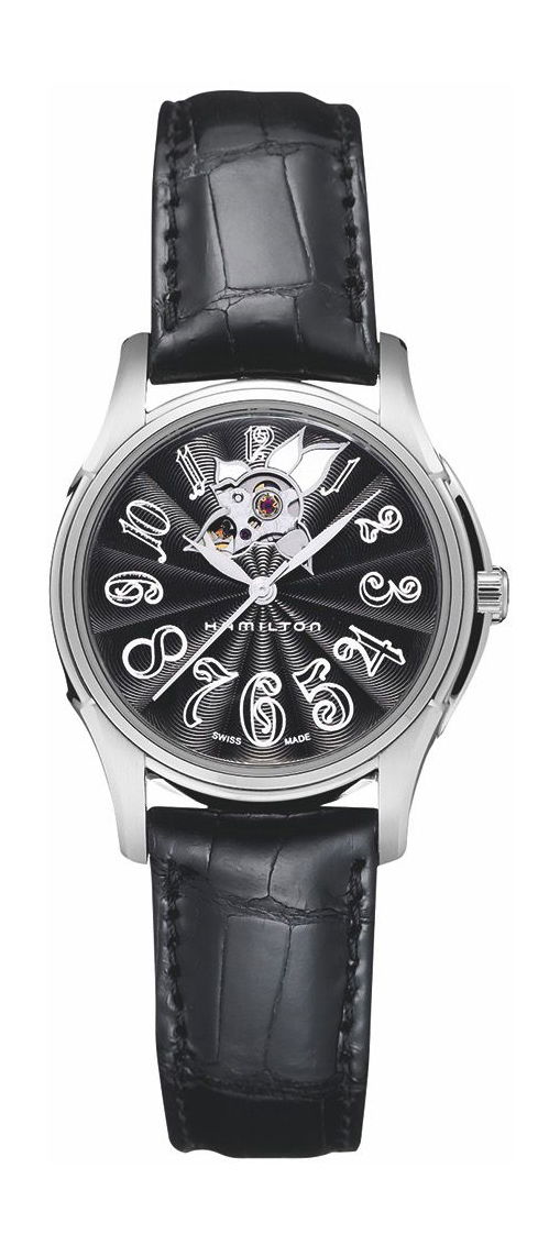 Hamilton Jazzmaster Lady Auto luxury timepiece - detailed view