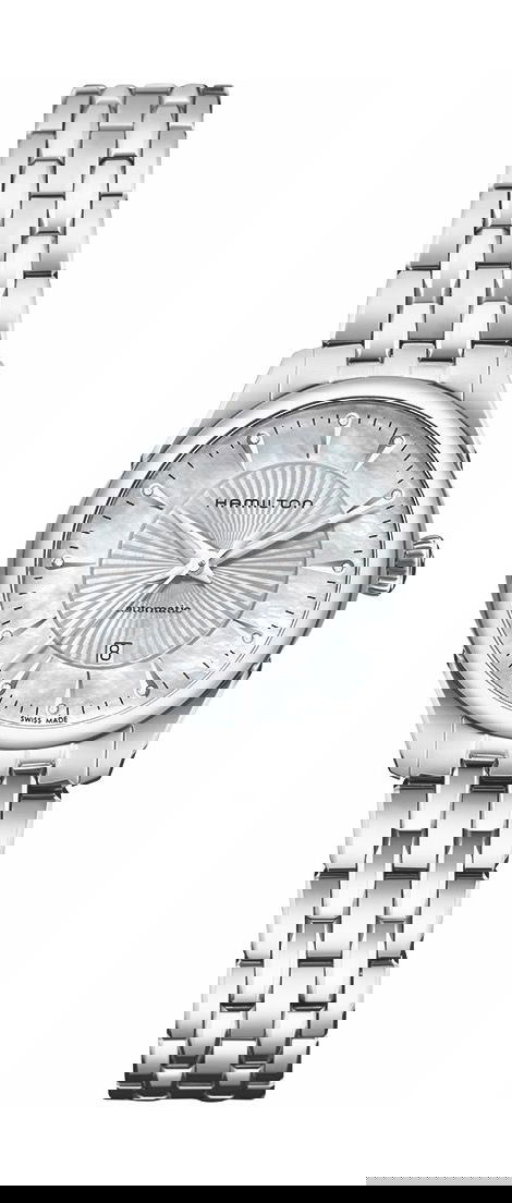 Hamilton Jazzmaster Lady Auto luxury timepiece - detailed view