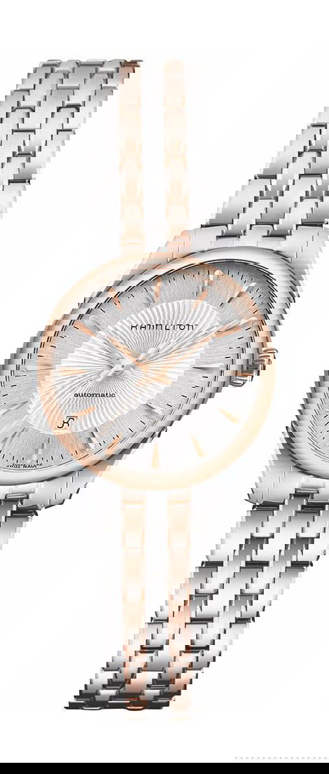 Hamilton Jazzmaster Lady Auto luxury timepiece - detailed view