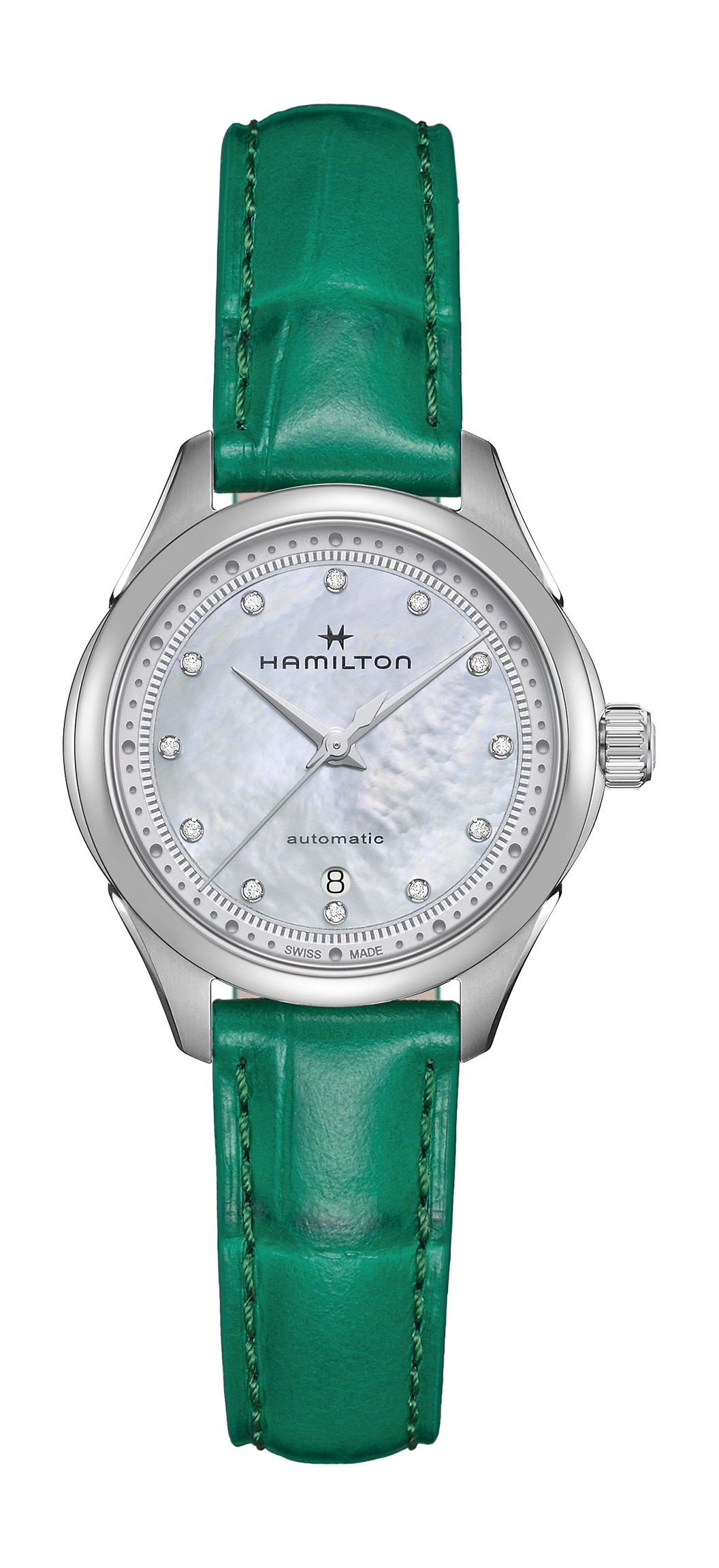Hamilton Jazzmaster Lady Automatic 30mm luxury timepiece - detailed view