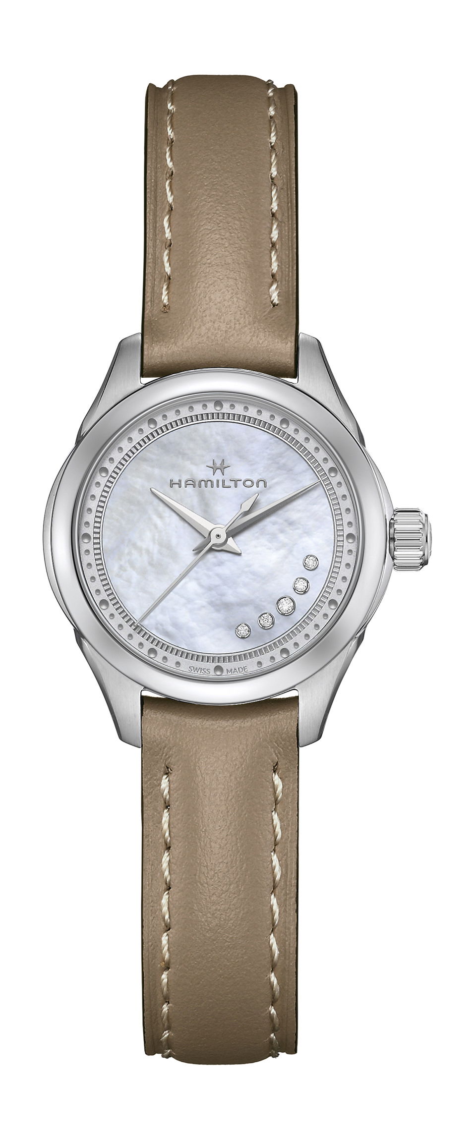 Hamilton Jazzmaster Lady Quartz 26mm luxury timepiece - detailed view