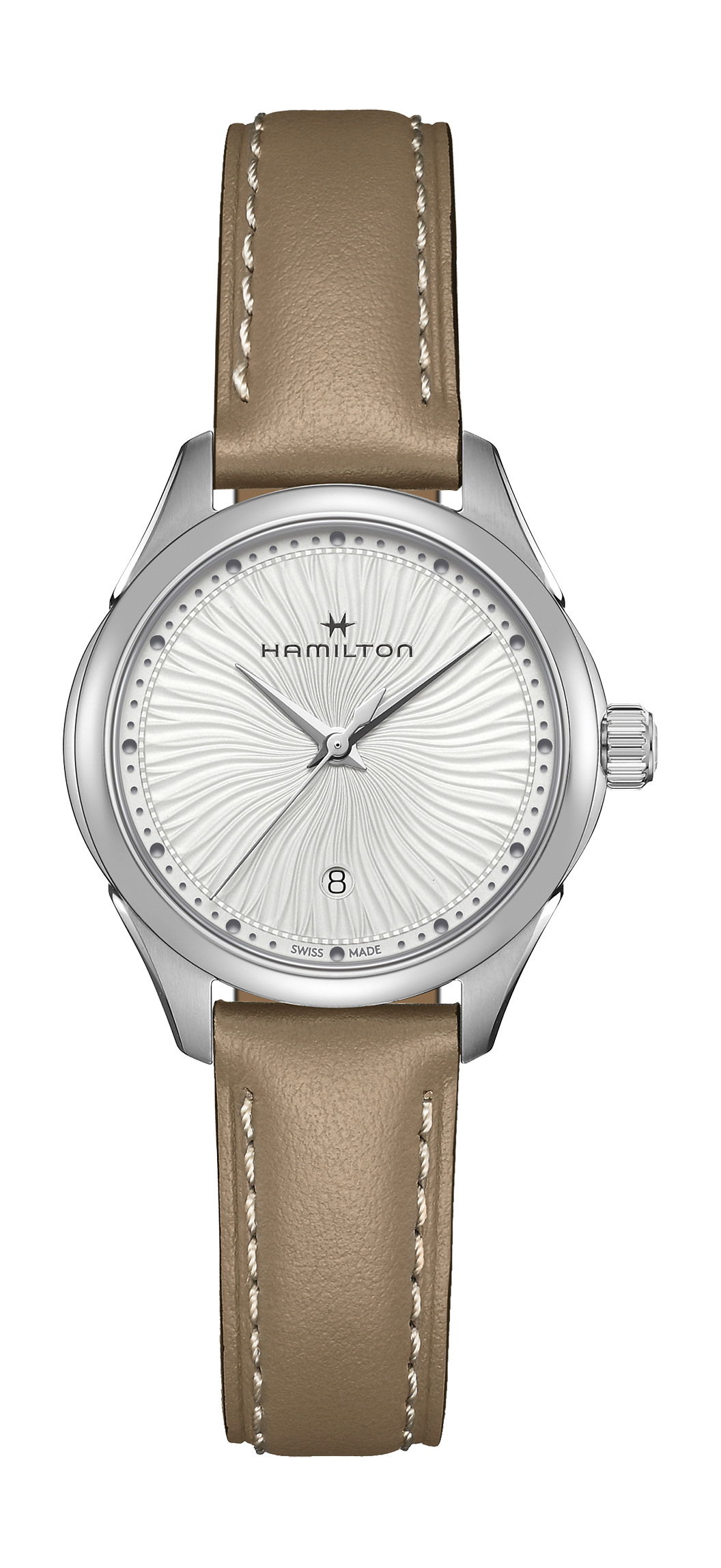 Hamilton Jazzmaster Lady Quartz 30mm luxury timepiece - detailed view