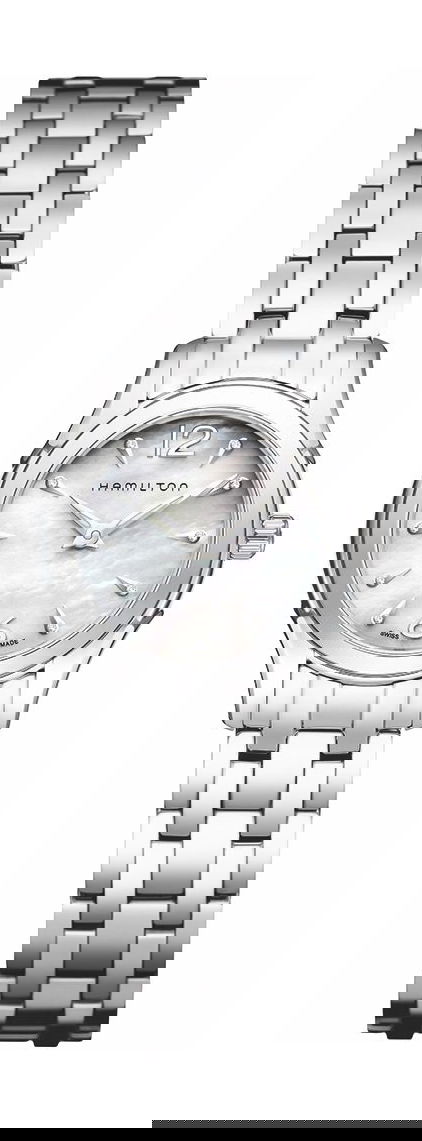 Hamilton Jazzmaster Lady Quartz luxury timepiece - detailed view