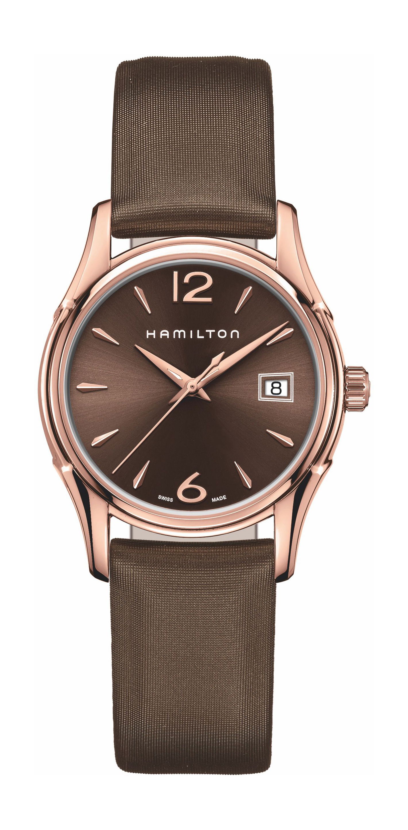 Hamilton Jazzmaster Lady Quartz luxury timepiece - detailed view