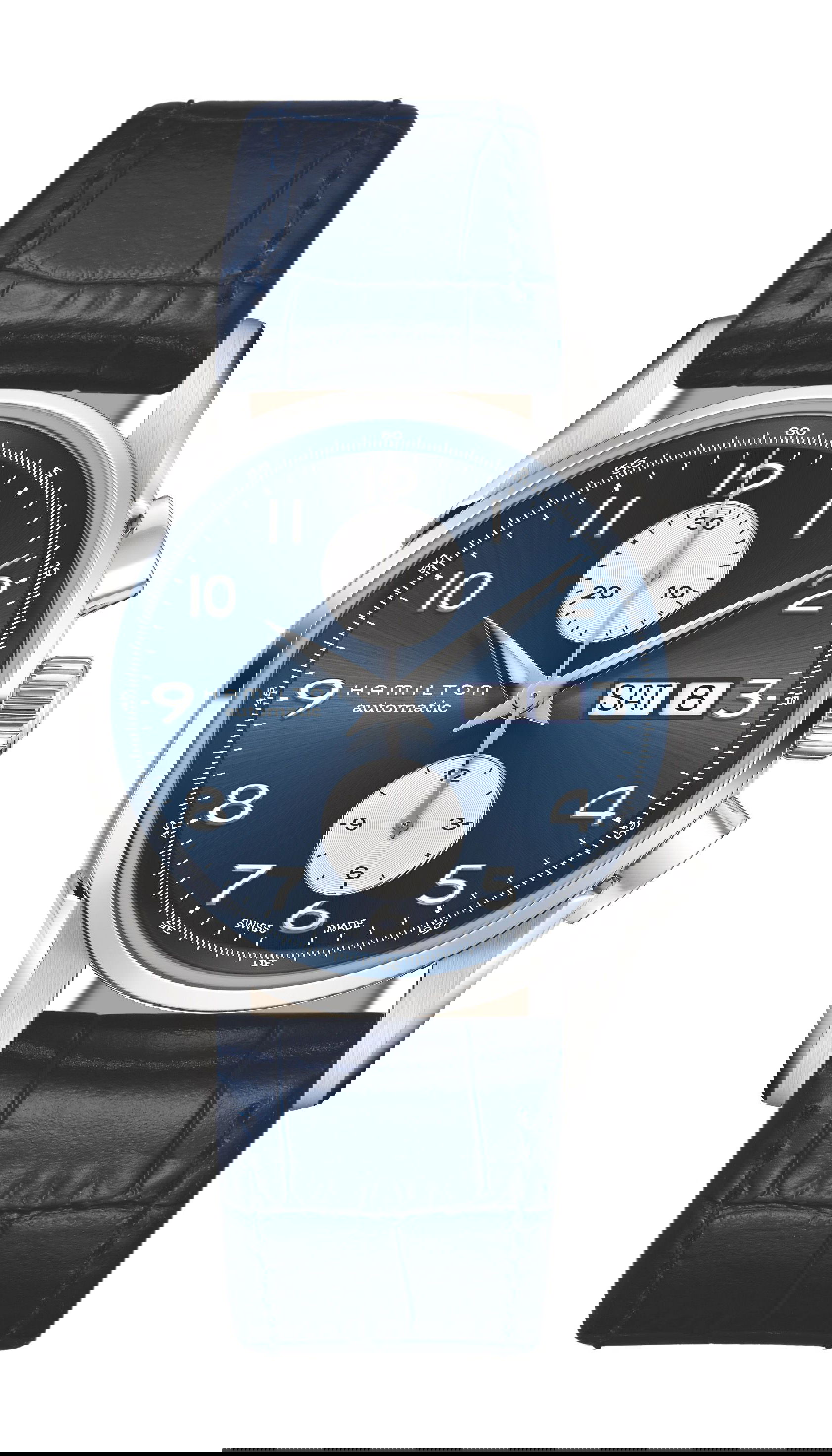 Hamilton Jazzmaster Maestro Auto Chrono 41 mm luxury timepiece - detailed view