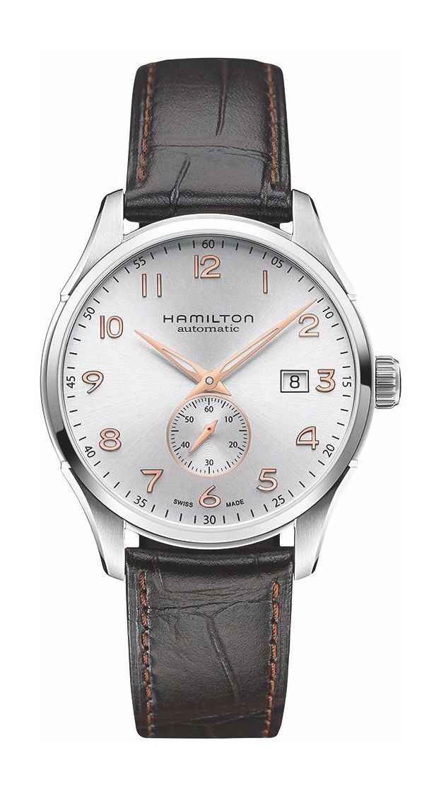 Hamilton Jazzmaster Maestro Small Second Auto luxury timepiece - detailed view