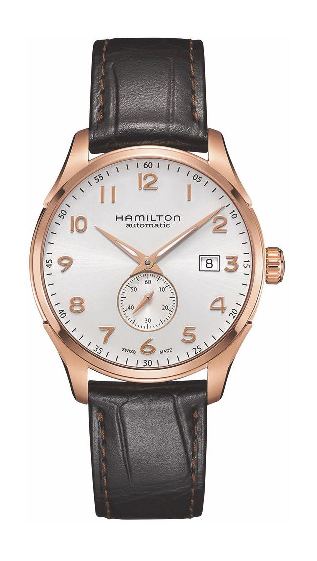 Hamilton Jazzmaster Maestro Small Second Auto luxury timepiece - detailed view