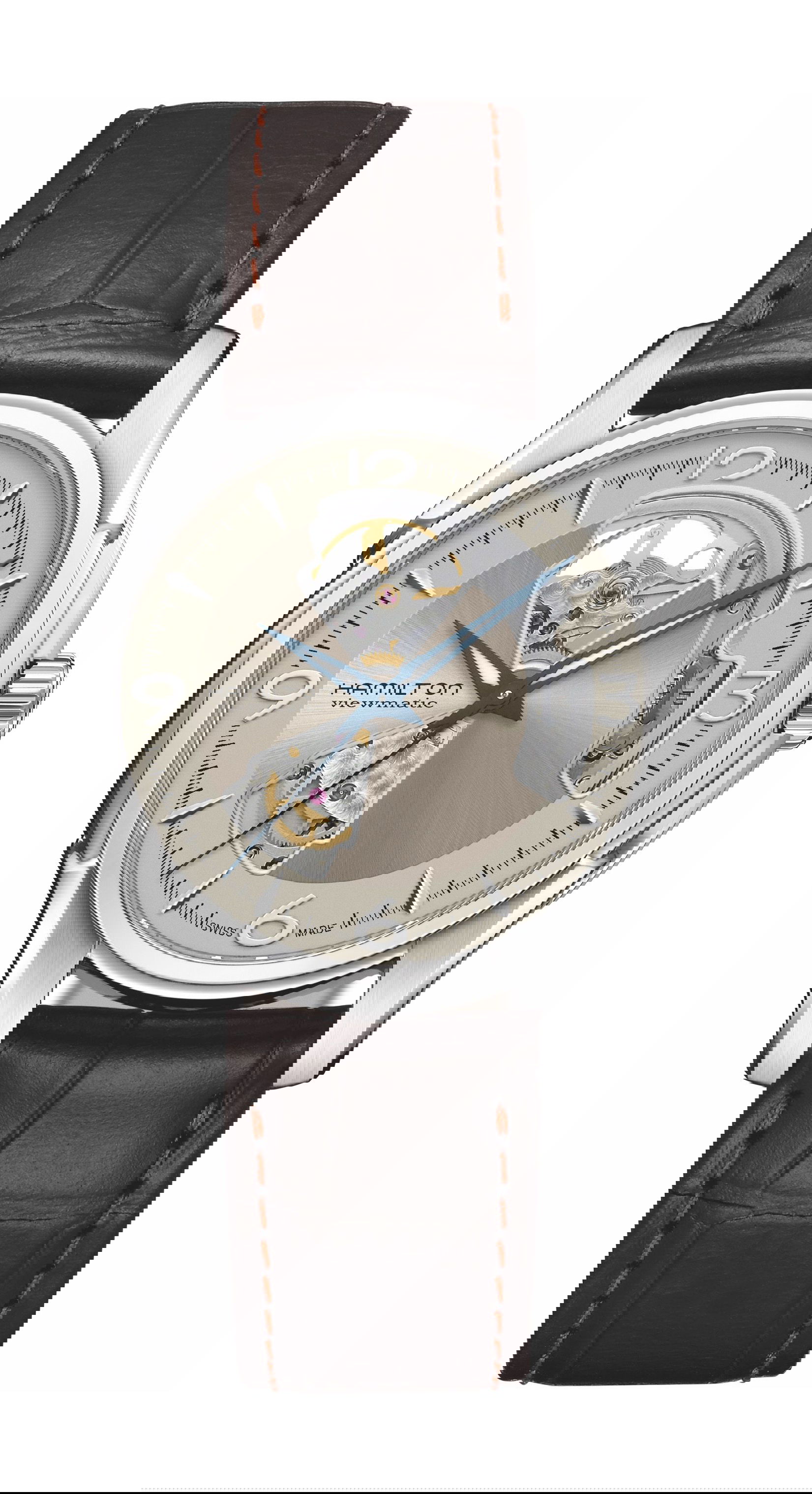 Hamilton Jazzmaster Open Heart Auto 40mm luxury timepiece - detailed view