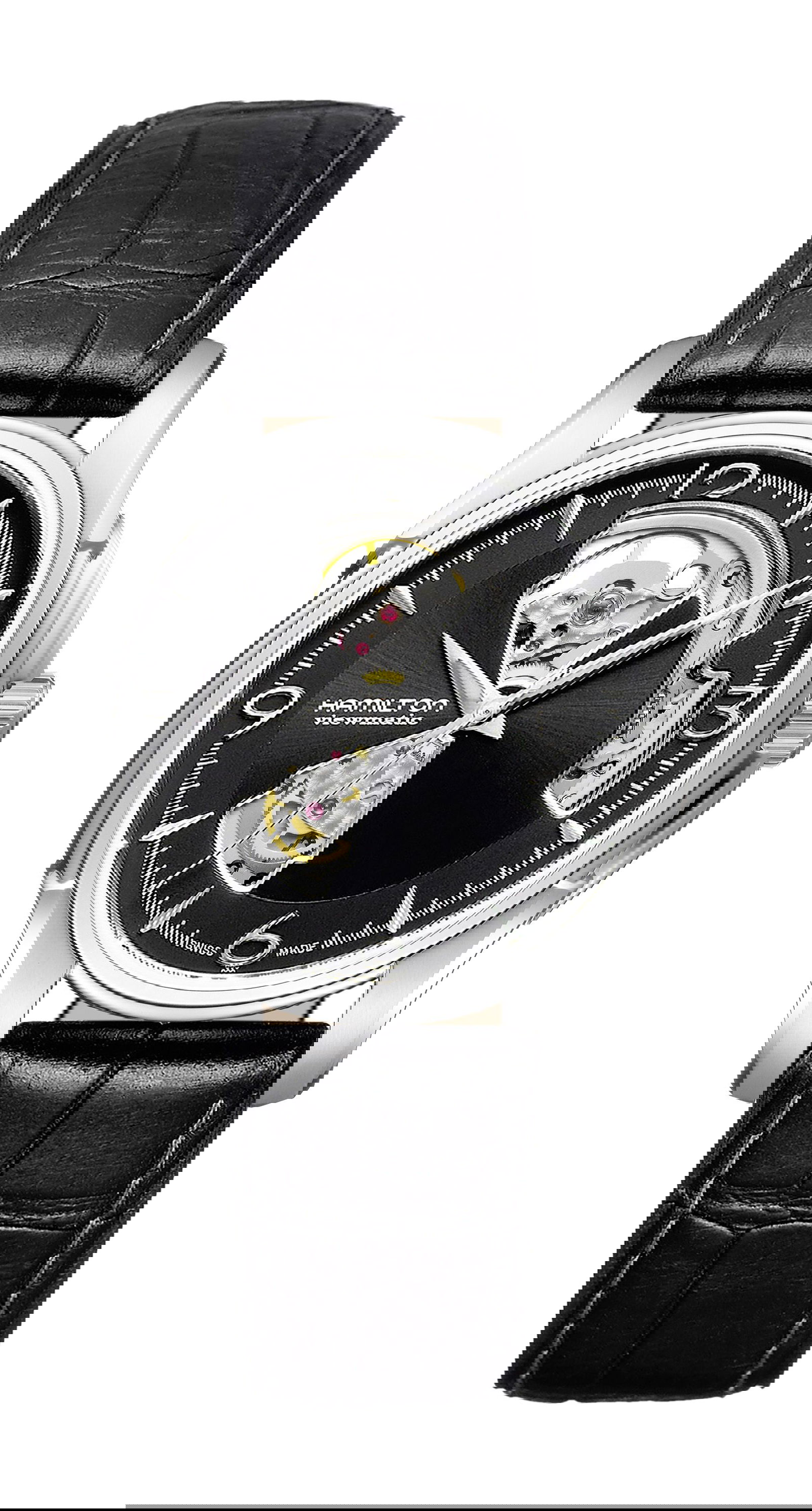 Hamilton Jazzmaster Open Heart Auto 40mm luxury timepiece - detailed view