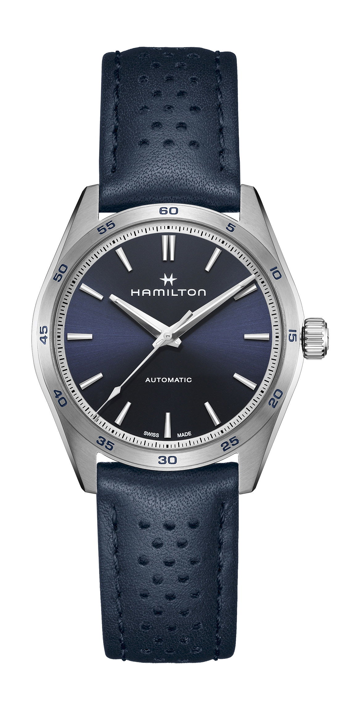 Hamilton Jazzmaster Performer Automatic 38mm luxury timepiece - detailed view