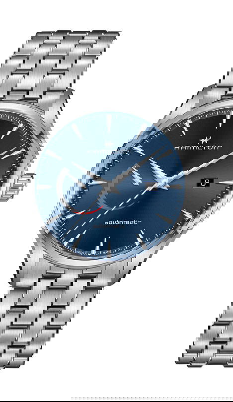 Hamilton Jazzmaster Power Reserve Auto luxury timepiece - detailed view