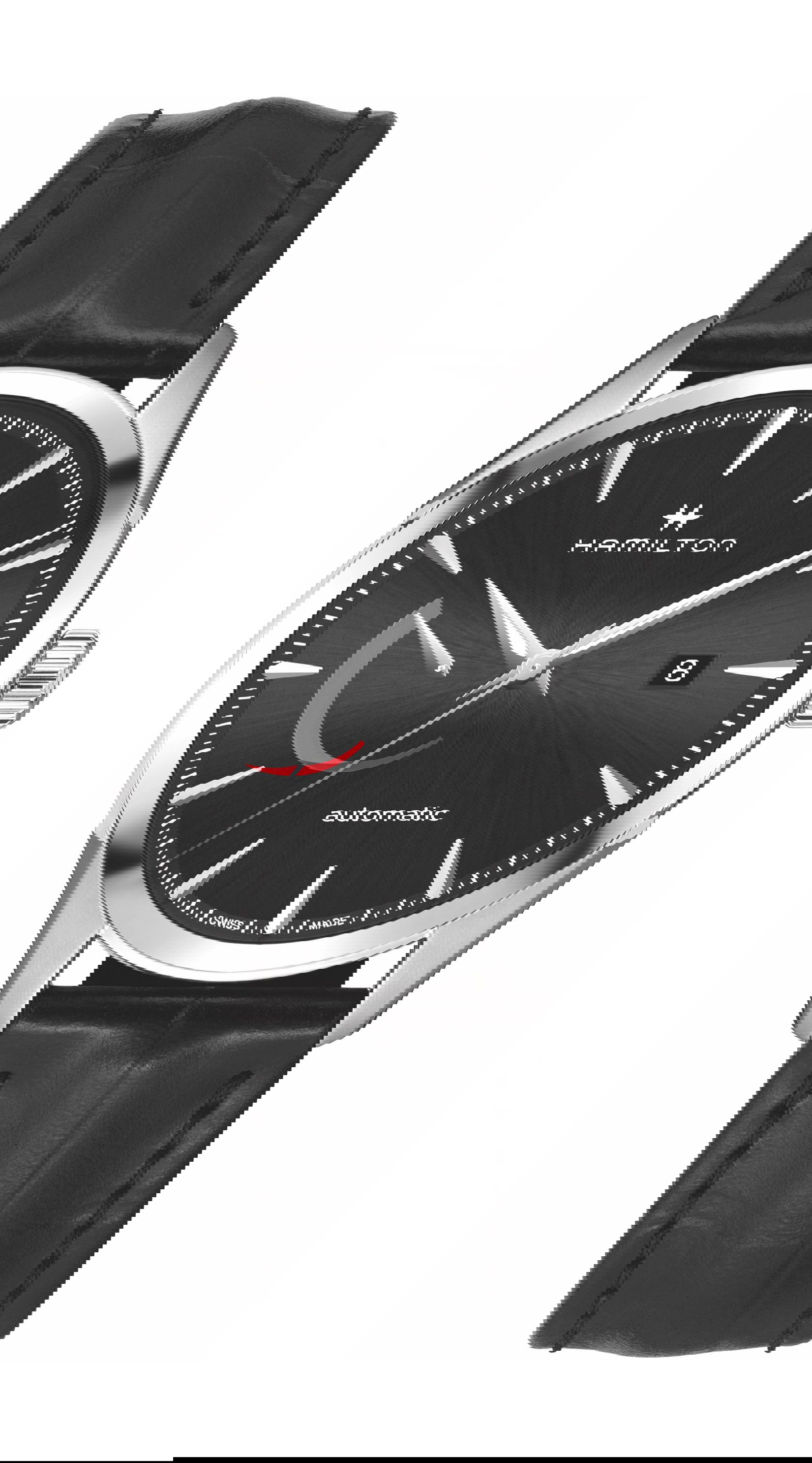 Hamilton Jazzmaster Power Reserve Auto luxury timepiece - detailed view