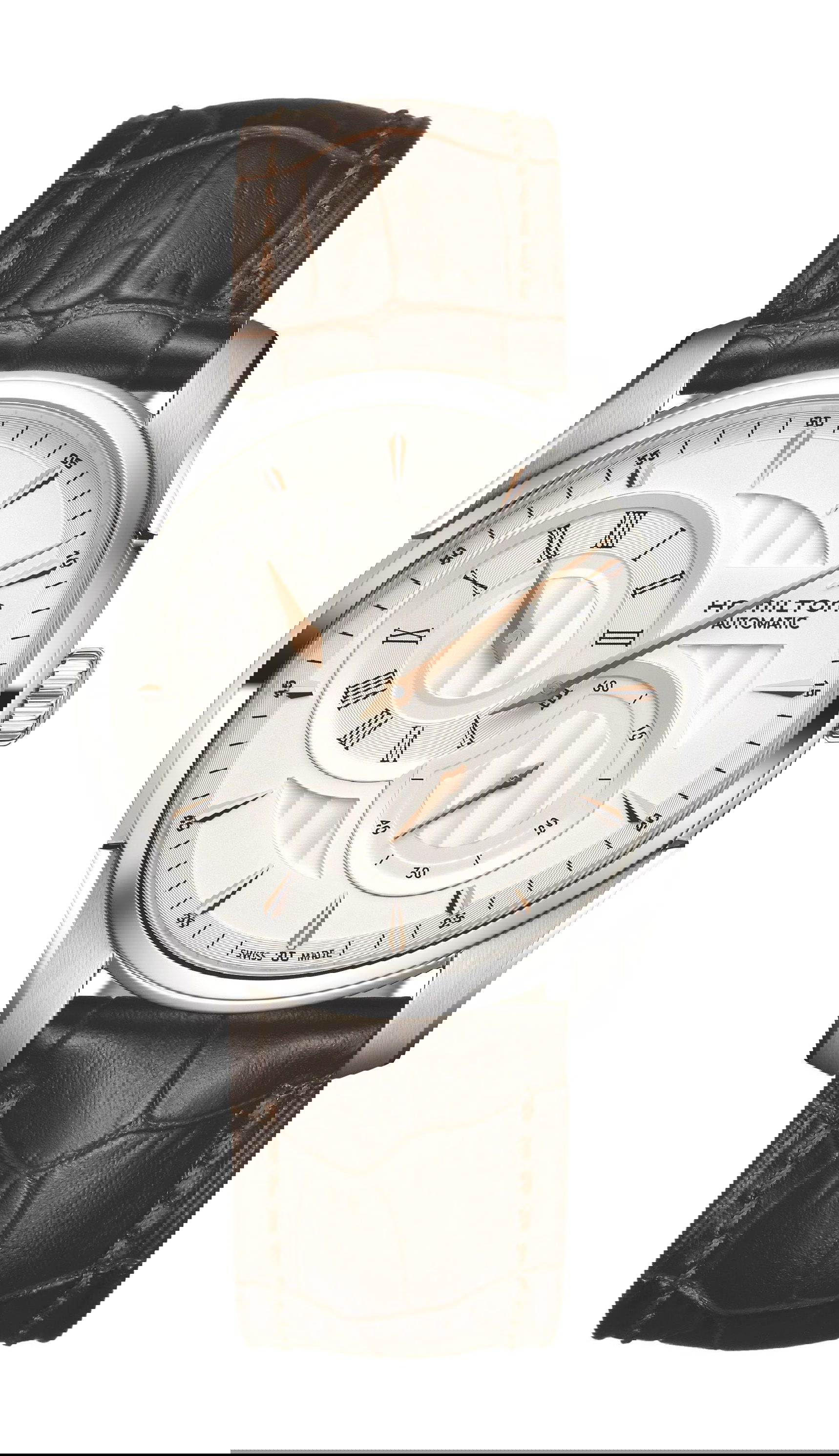Hamilton Jazzmaster Regulator Auto luxury timepiece - detailed view